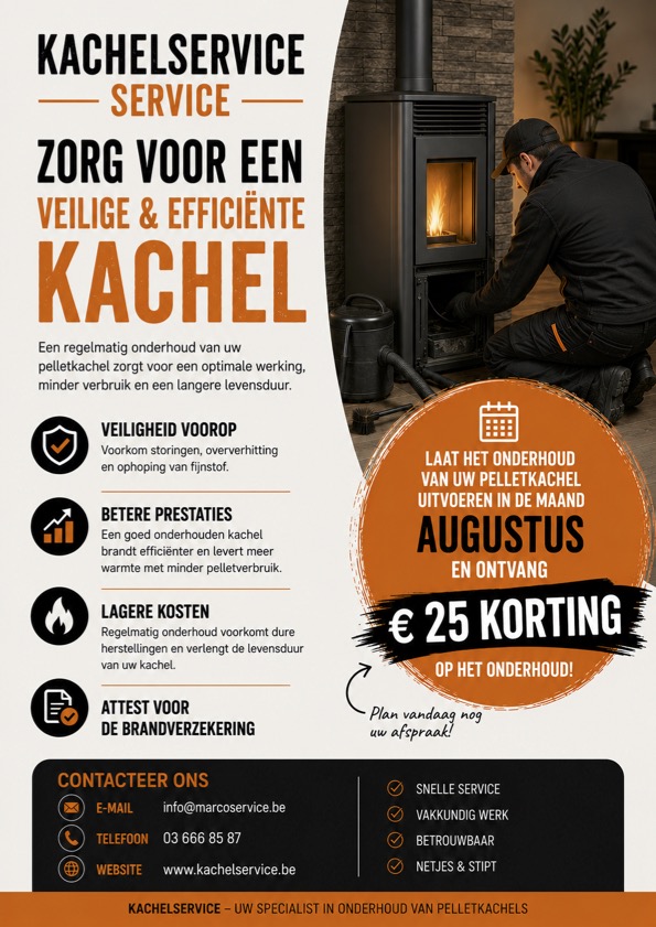 Korting in de maand augustus
